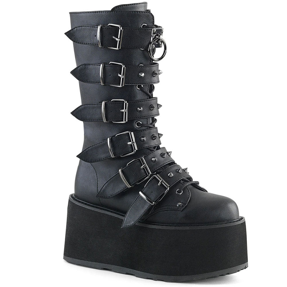 Seir Mid Calf Platform Boots