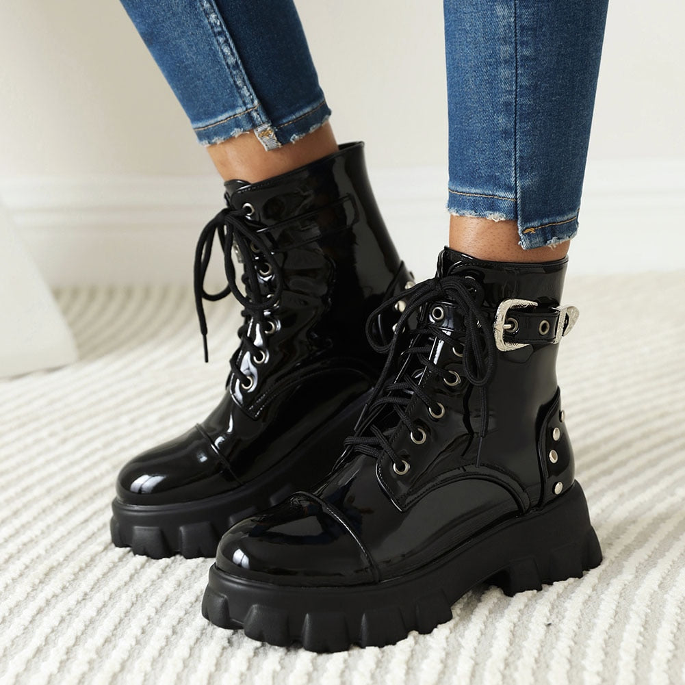 Halphas Combat Boots