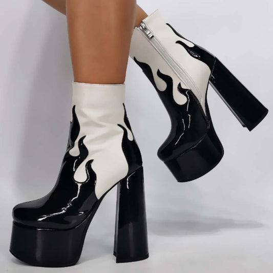 Xaphan Platform Ankle Boots