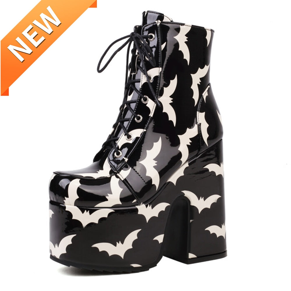 Belphagor Platform Ankle Boots