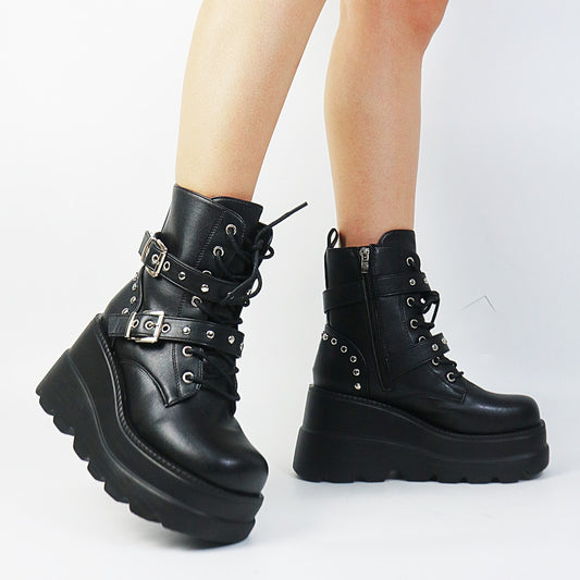 Botis Platform Ankle Boots