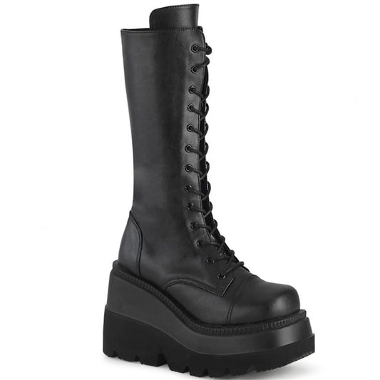 Mastema Platform Mid Calf Boots