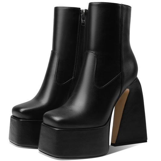 Uvall Platform Ankle Boots