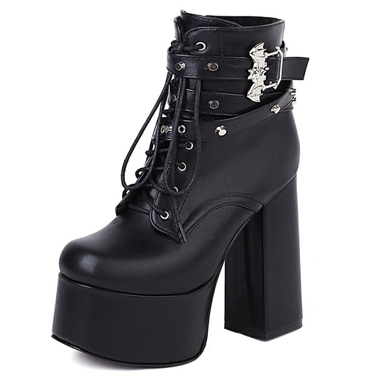 Pithius Platform Ankle Boots