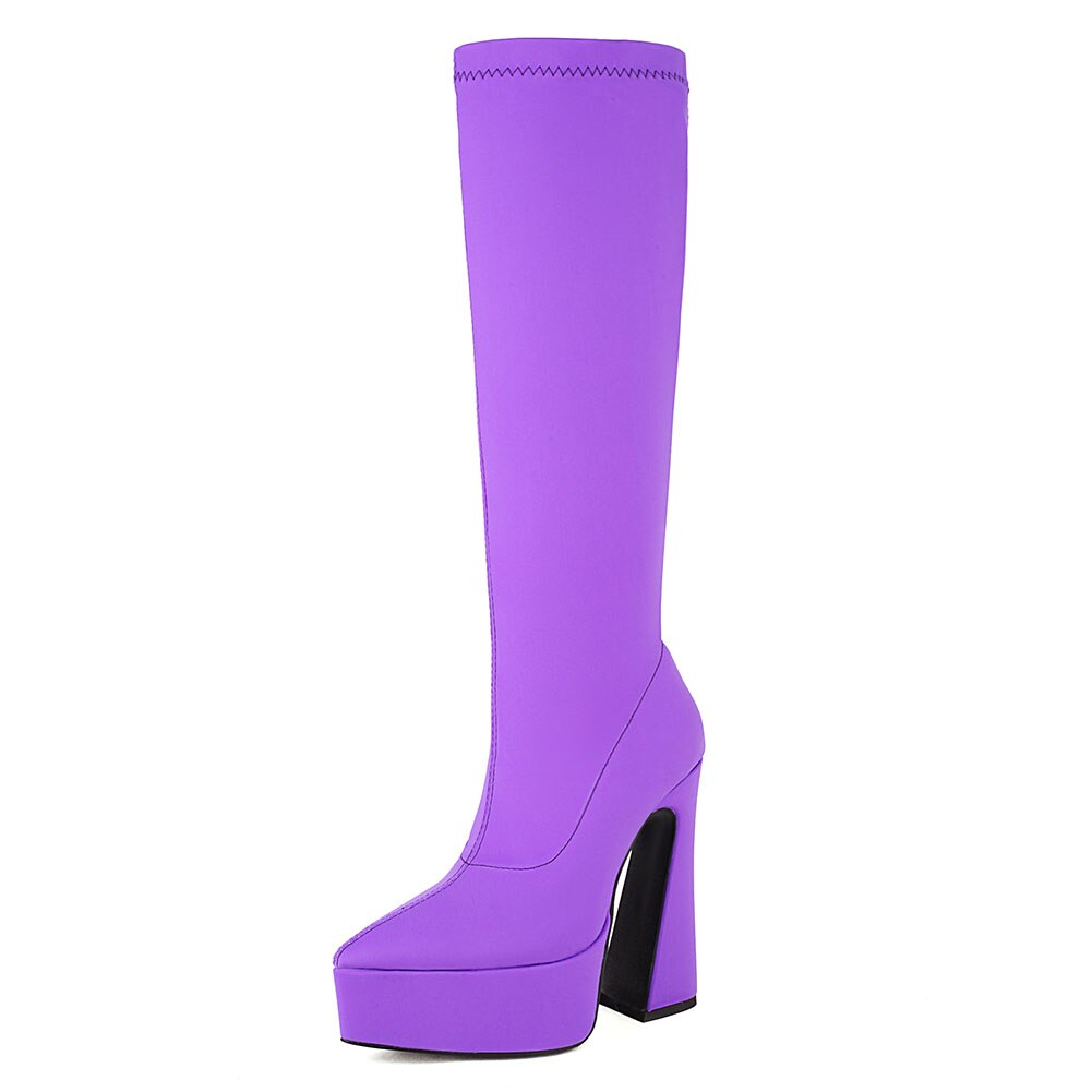 Orobas Platform Knee High Boots