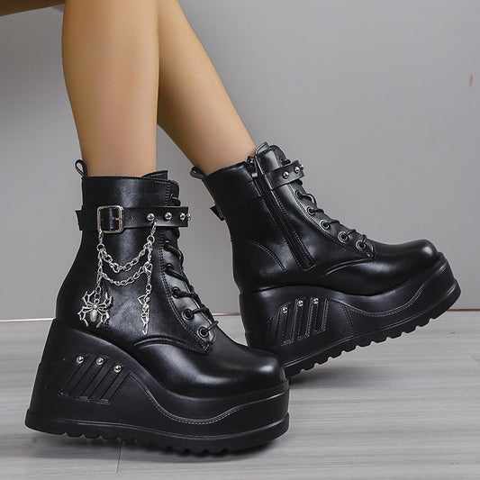 Dzoavits Platform Ankle Boots V2