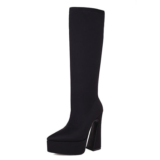 Orobas Platform Knee High Boots