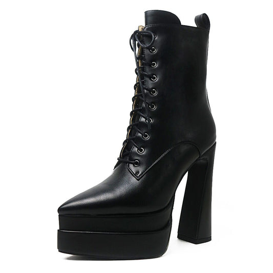 Leraie Platform Ankle Boots