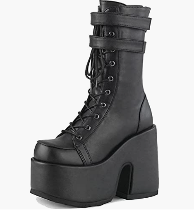 Belphagor Platform Mid Calf Boots